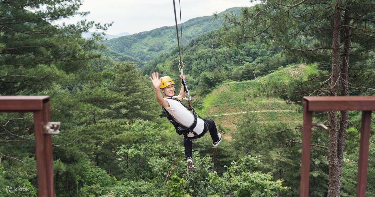 Gapyeong Zipline, Railbike, and ATV Day Trip from Seoul, South Korea